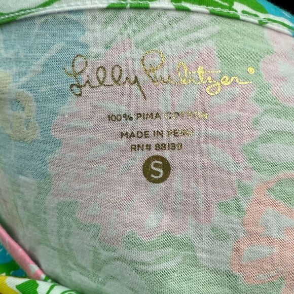 Lilly Pulitzer Palmetto Dress Hibiscus Stroll - Picture 8 of 8